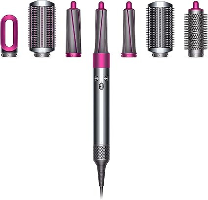Dyson Airwrap Complete Styler for Multiple Hair Types and Styles, Fuchsia | Amazon (US)