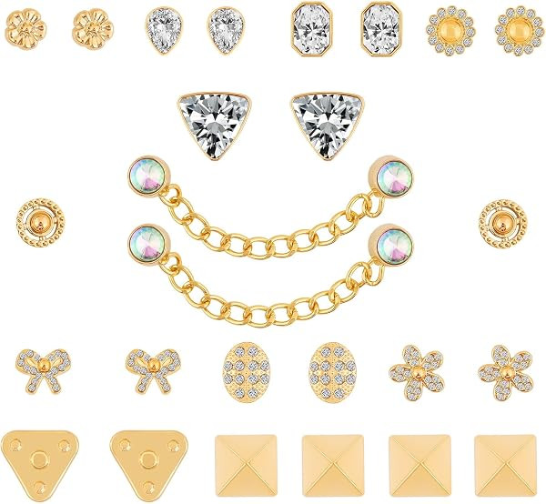 Bling Croc Shoe Charms for Women,Shoe Decoration for Adults | Amazon (US)