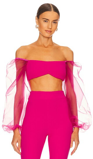 Illusion Crop Top | Revolve Clothing (Global)