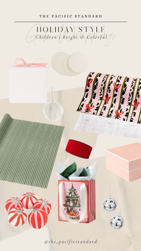 Holiday gift wrap ideas! Shop in-stock wrapping supplies in bold and bright colors 

#LTKGiftGuide #LTKHoliday #LTKSeasonal