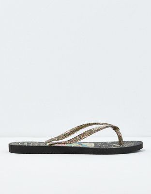 Havaianas Slim Mystic Flip Flop | American Eagle Outfitters (US & CA)