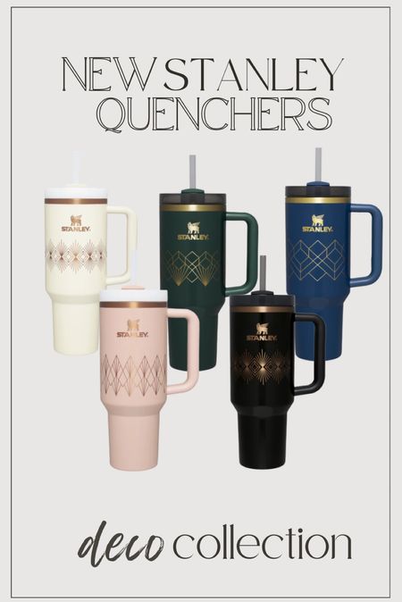 NEW Stanley Deco Collection Quencher 40oz tumblers!
—
Stanley cup, trendy, new arrivals, tumbler, cup, holiday gifts 