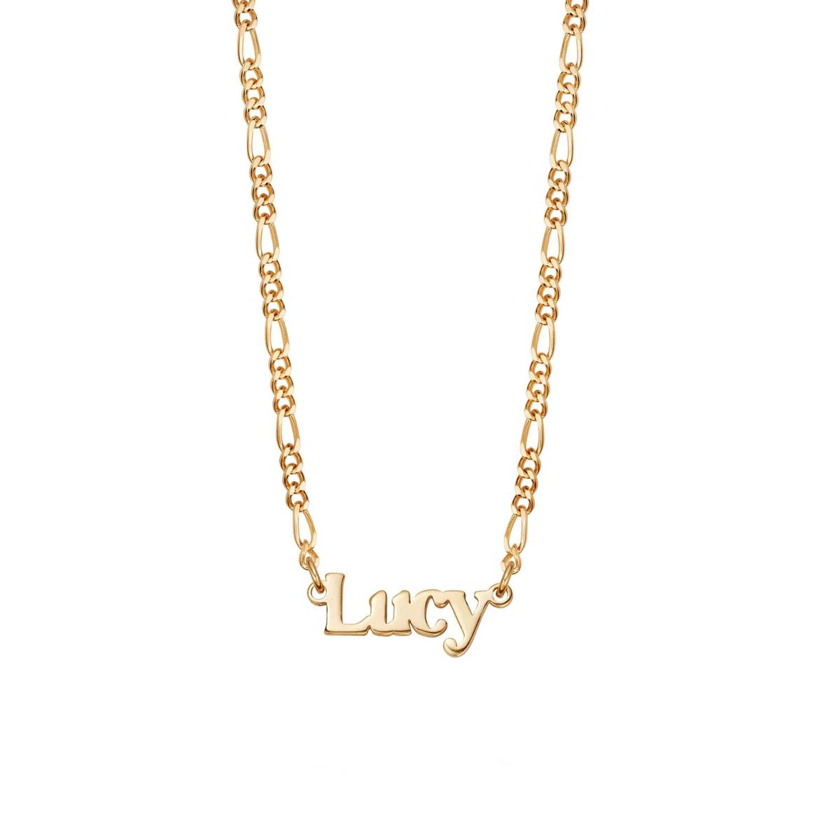 Personalised Name Necklace 18ct Gold Plate | Daisy London Jewellery