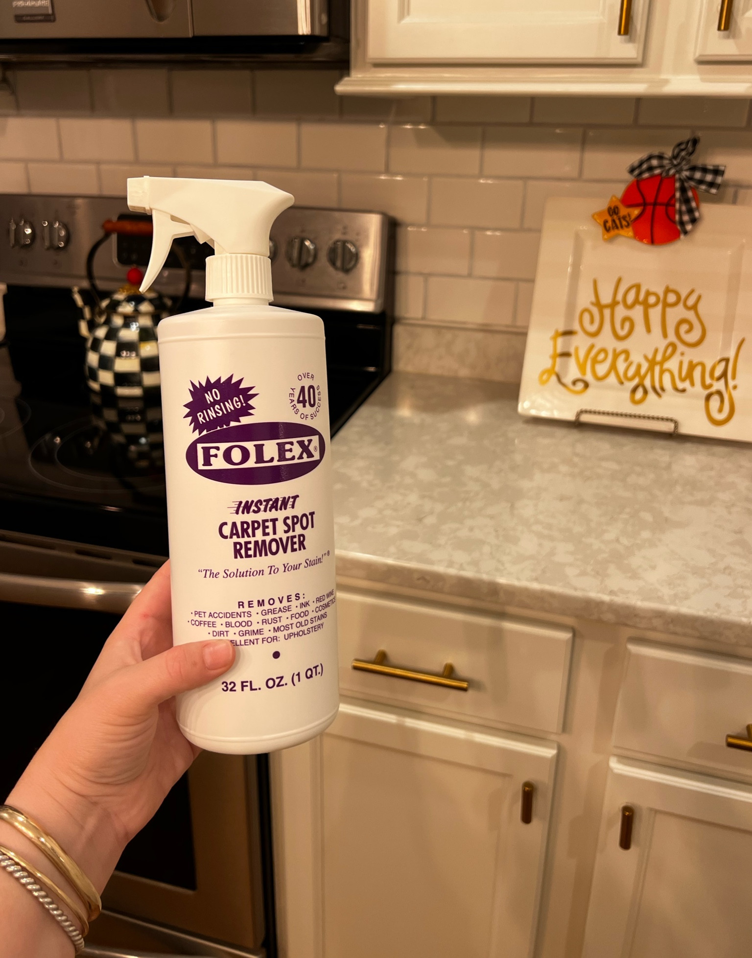 The BEST stain remover for fabric!