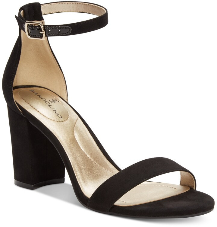 Bandolino Women's Armory Block Heel Dress Sandals | Macy's