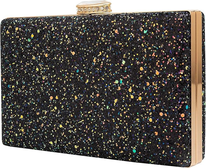 CARIEDO Women's Sparkling Clutch Purse Elegant Glitter Evening Bags Bling Evening Handbag for Dan... | Amazon (US)