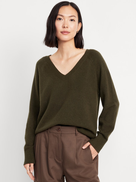 SoSoft Loose V-Neck Sweater | Old Navy (US)