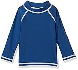 Flap Happy baby boys Upf 50+ Swim Top Rash Guard Shirt, Navy, 18 Months US | Amazon (US)