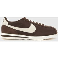 Nike Cortez Trainers in Brown & White, Size: 12 | Schuh