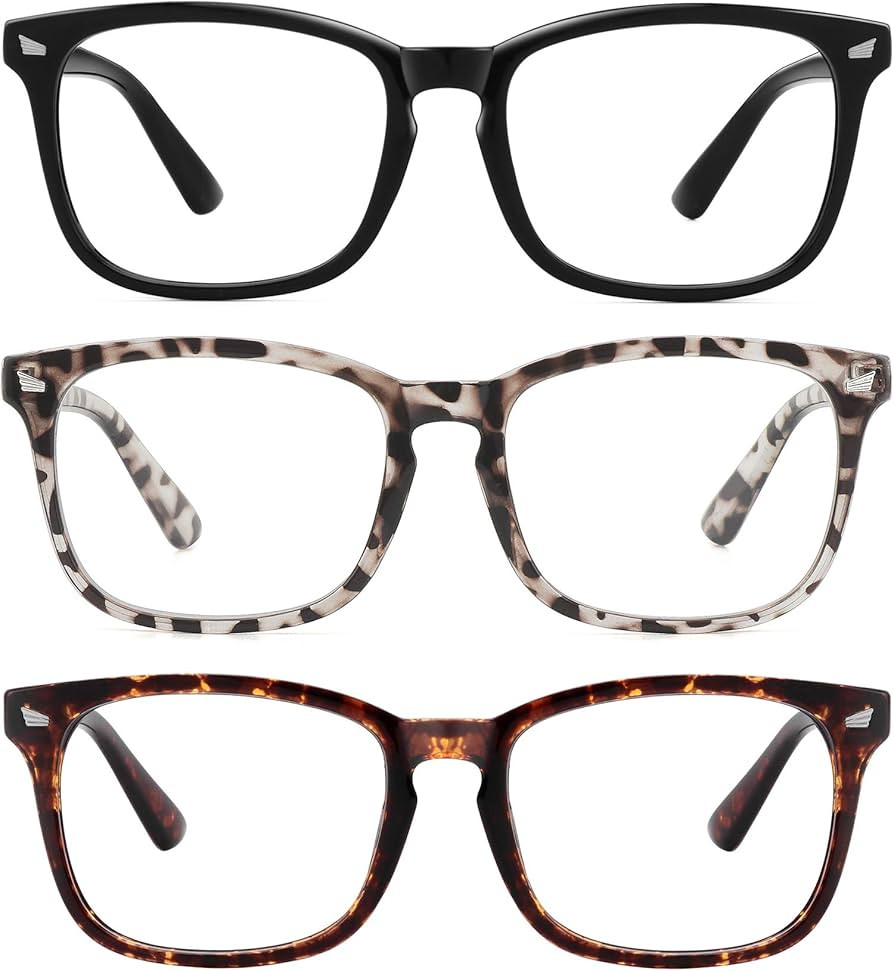 MEETSUN Blue Light Blocking Glasses, Anti Eye Strain Headache (Sleep Better),Computer Reading Gla... | Amazon (US)