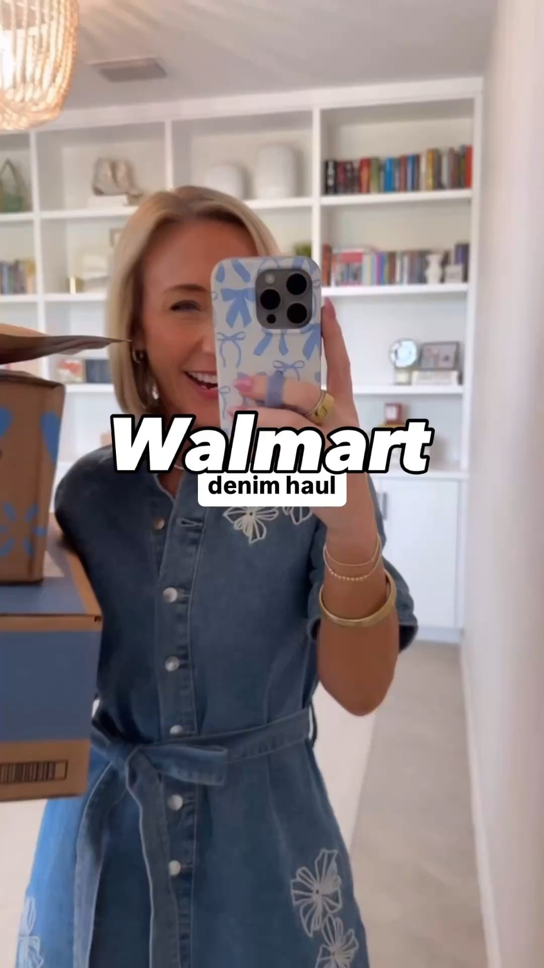 Walmart - denim haul: 1. Embroidered Denim Mini Shirtdress w/ Belt - size XS. $34. 2. Drapey Utility Shorts, 4" Inseam - size XS. $22.98. 4 colors. 3. Square Neckline Cardigan Sweater w/ Short Sleeves - size XS. $24. 3 colors. 4. Knot Slide Sandals - TTS. $24.98. 2 colors. 5. Striped Wide Leg Relaxed Jeans w/ Elastic Waist - size XS. $28. 2 colors. 6. Utility Jeans - size 0. $26.98. 4 colors. 7. Embroidered Cropped Denim Jacket - size XS. $34. 8. Embroidered Mid Rise Cropped Barrel Jeans - size 0. $32. * Maxi Dress w/ Short Dolman Sleeves - size XS. $34. 2 colors.

 

#LTKSeasonal #LTKOver40 #LTKSeasonal #LTKOver40