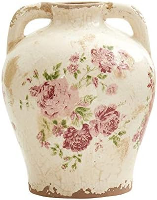 8in. Tuscan Ceramic Floral Print Vase | Amazon (US)