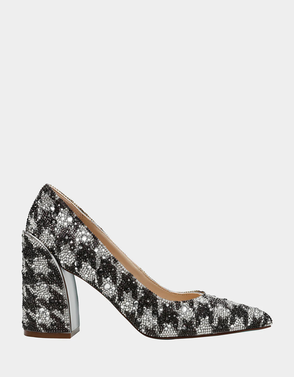 JODY HOUNDSTOOTH Pointed Toe Heel | Women's Heels | Betsey Johnson