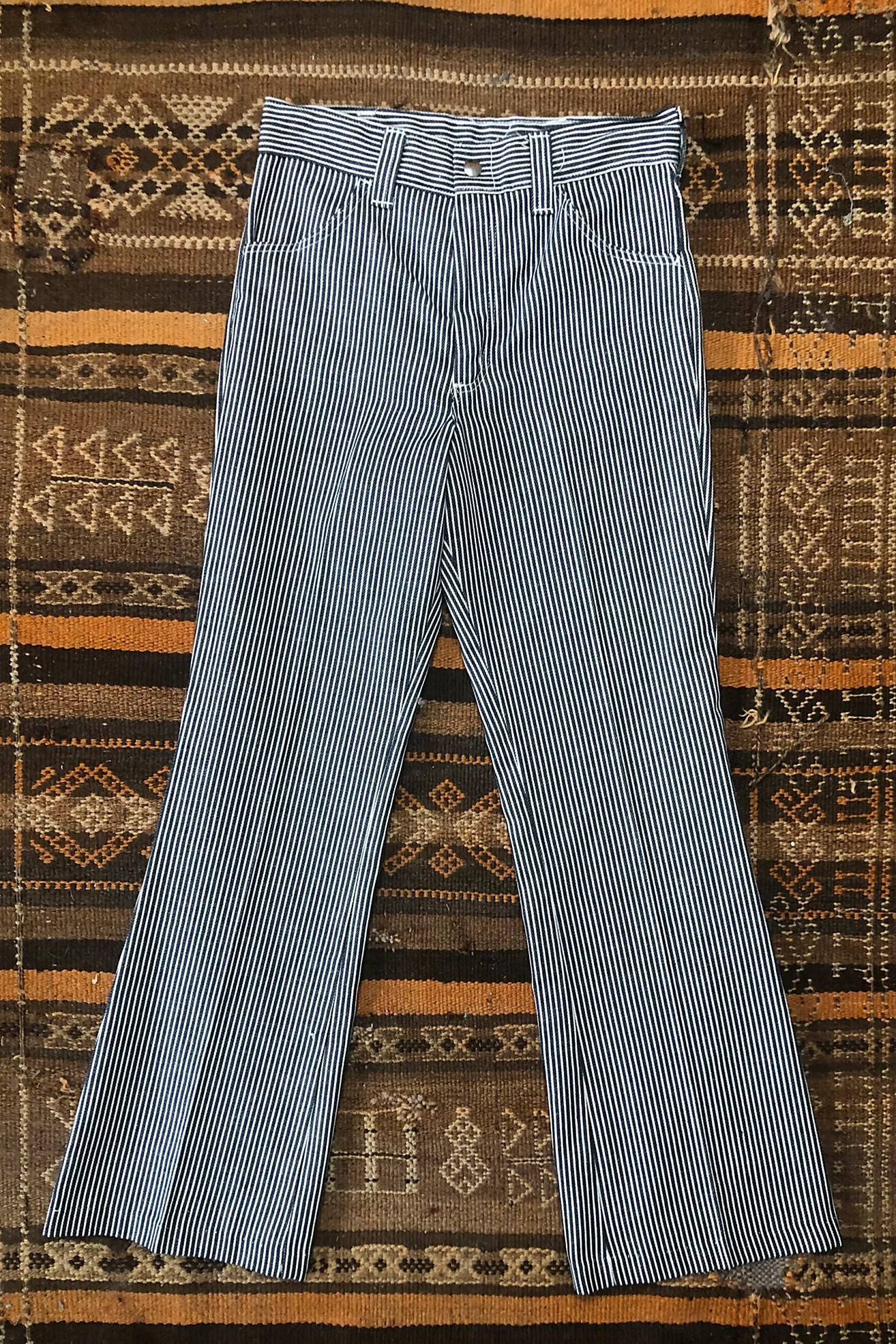 1960's Hickory Stripe Wrangler Denim Selected by Grievous Angel Vintage | Free People (Global - UK&FR Excluded)