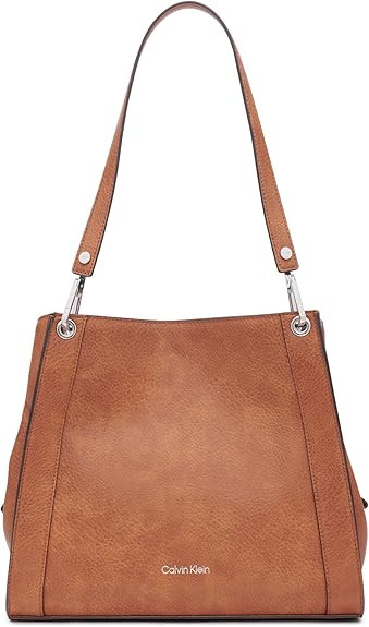 Calvin Klein Reyna Novelty Triple Compartment Shoulder Bag | Amazon (US)