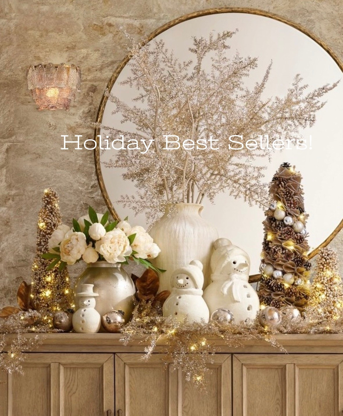 Holiday, Christmas best seller snowman in a variety of sizes! Shop them soon! Shop more holiday decor for styling from Pottery Barn! 

#LTKSeasonal #LTKHome #LTKFindsUnder50