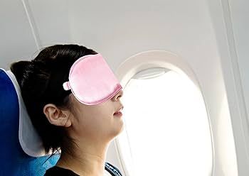 Pink Sleep Eye Mask for Sleeping,Soft and Comfortable Fabric, Eye Shade Cover for Travel,Nap,Nigh... | Amazon (US)