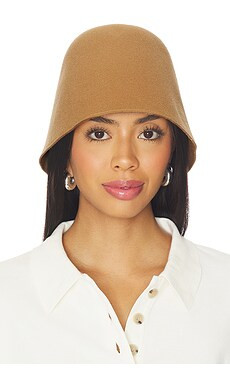 EAVES Winston Felted Wool Hat in Beige from Revolve.com | Revolve Clothing (Global)