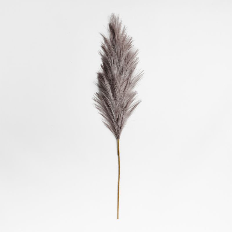 Noel Mauve Faux Pampas Grass Stem 39" by Leanne Ford + Reviews | Crate & Barrel | Crate & Barrel