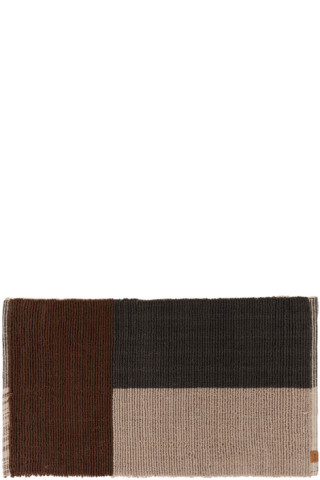 ferm LIVING - Brown Pile Bathroom Mat | SSENSE