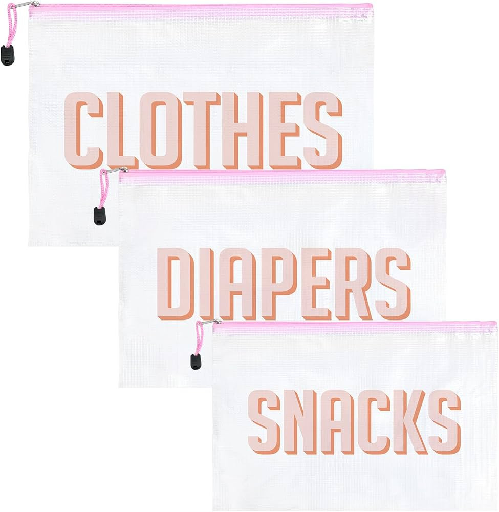 3pcs Hospital Bag Organizing Pouches for Labor and Delivery, Maternity Essentials Diaper Bag Orga... | Amazon (US)