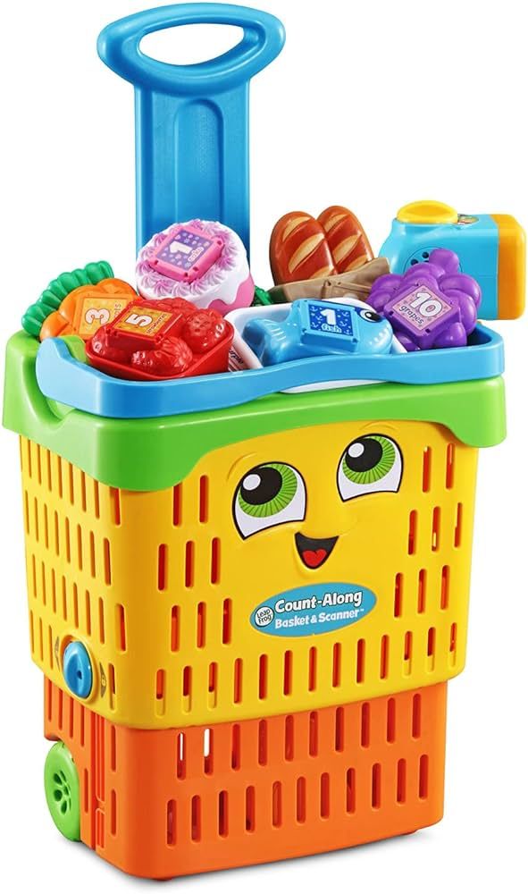 LeapFrog Count-Along Basket and Scanner, Multicolor | Amazon (US)