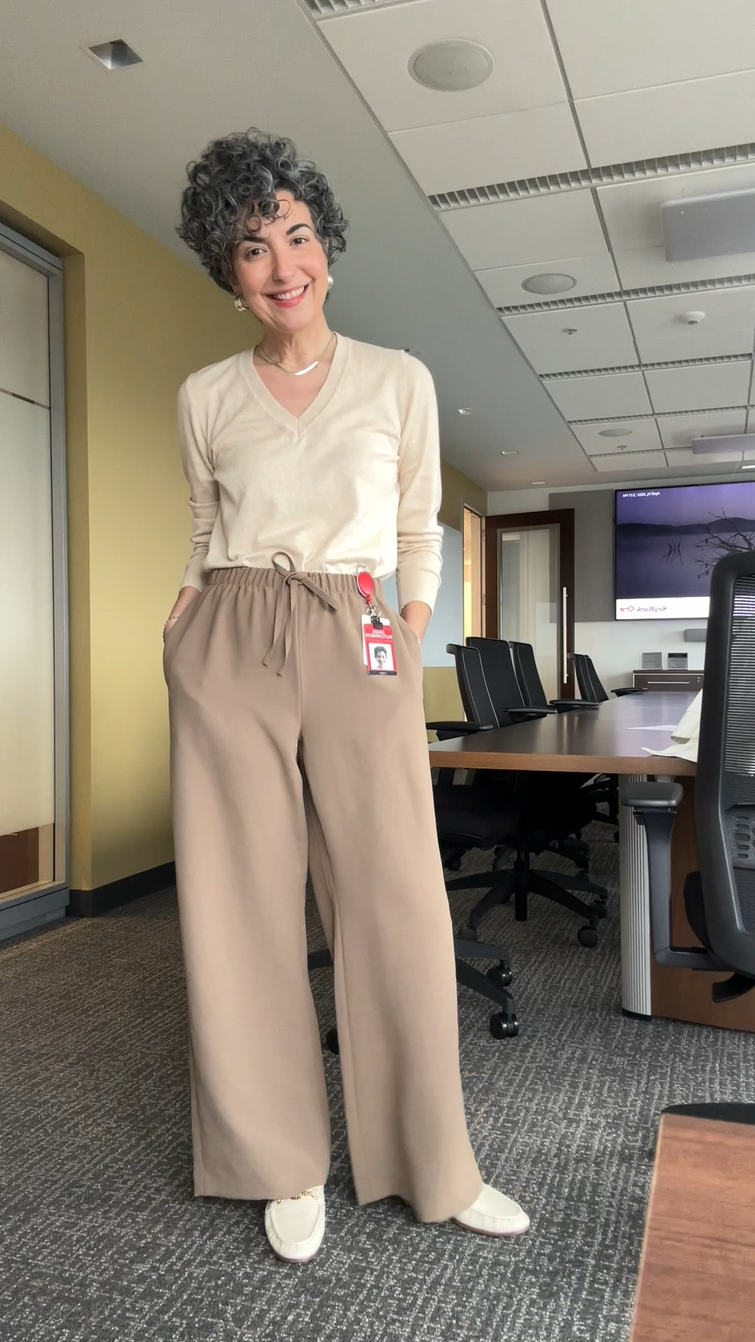 Tuesday OOTD - wearing a medium in both sweater and pants! Pants wearing a regular length

#LTKootd