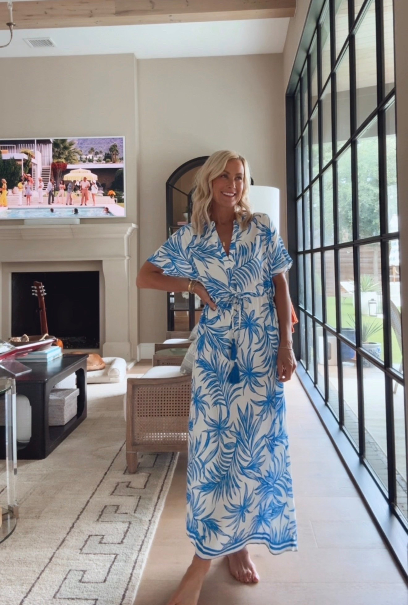 This blue floral caftan is seriously so good! A summer staple for sure.
Dress: XS

#LTKootd #LTKOver40 #LTKSeasonal