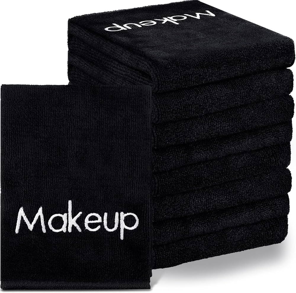Shimeyao 20 Pack Makeup Washcloths Microfiber Makeup Remover Towels Reusable Quick Dry Face Wash ... | Amazon (US)