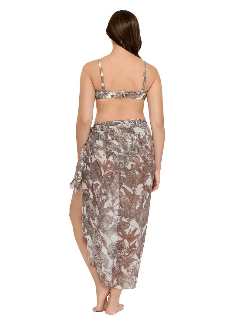 Sofia by Sofia Vergara Women's Cover Up Sarong, One Size | Walmart (US)