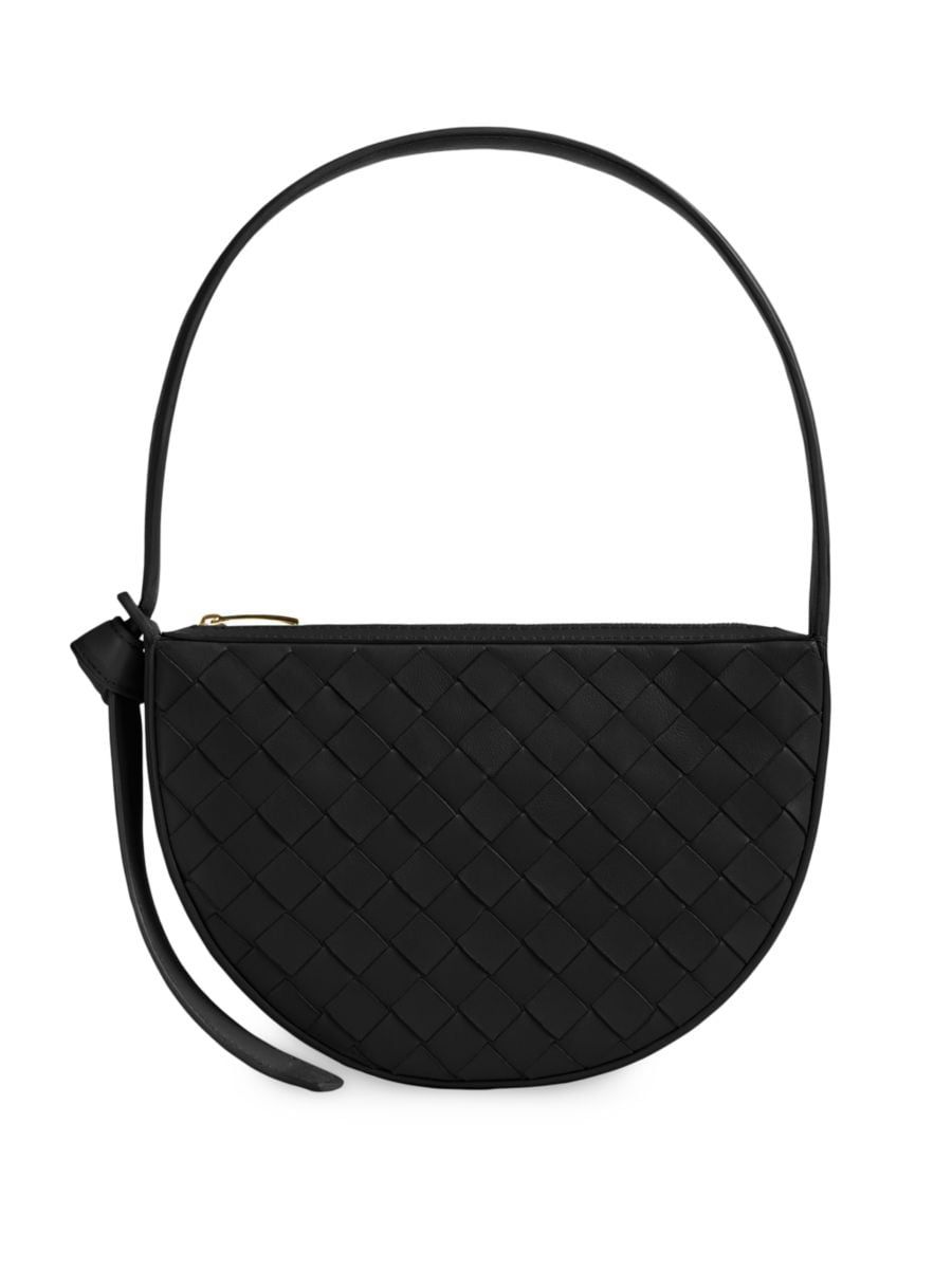 Mini Crescent Intrecciato Shoulder Bag | Saks Fifth Avenue