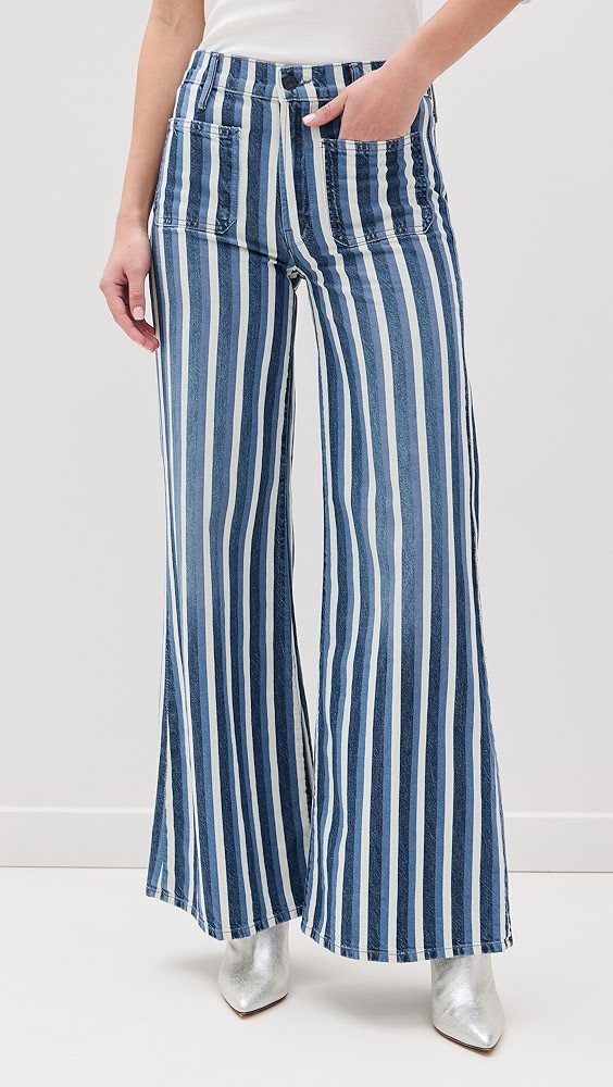 MOTHER Patch Pocket Twister Sneak Jeans | Shopbop | Shopbop