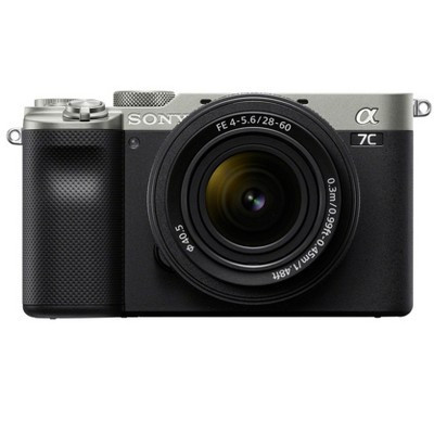 Sony Alpha a7C Full-Frame Mirrorless Camera with FE 28-60mm Lens (Silver) | Target
