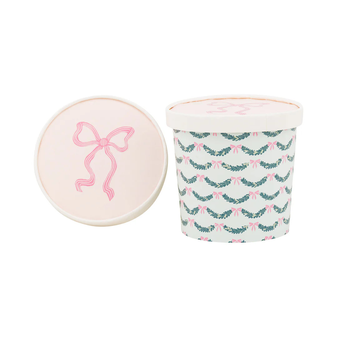 Pink Bow Take Out Treat Cups | My Mind's Eye