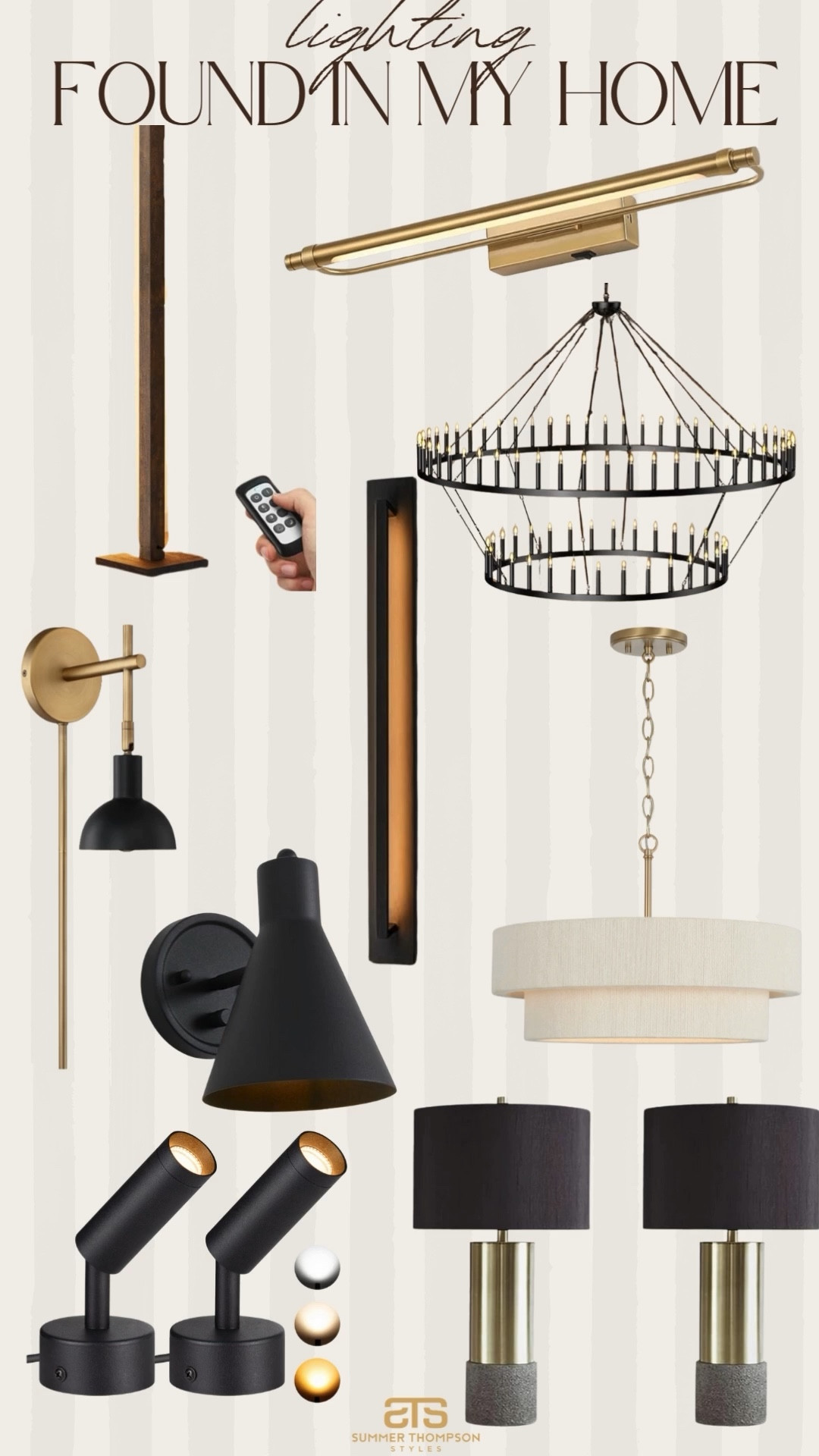 Lighting found in my home! 

Chandelier. Floor lamp. Sconce. Trending. Table lamps. Home decor. Modern home. Affordable picks. Remote controlled. Lighting accents  

#LTKFindsUnder100 #LTKHome #LTKSeasonal