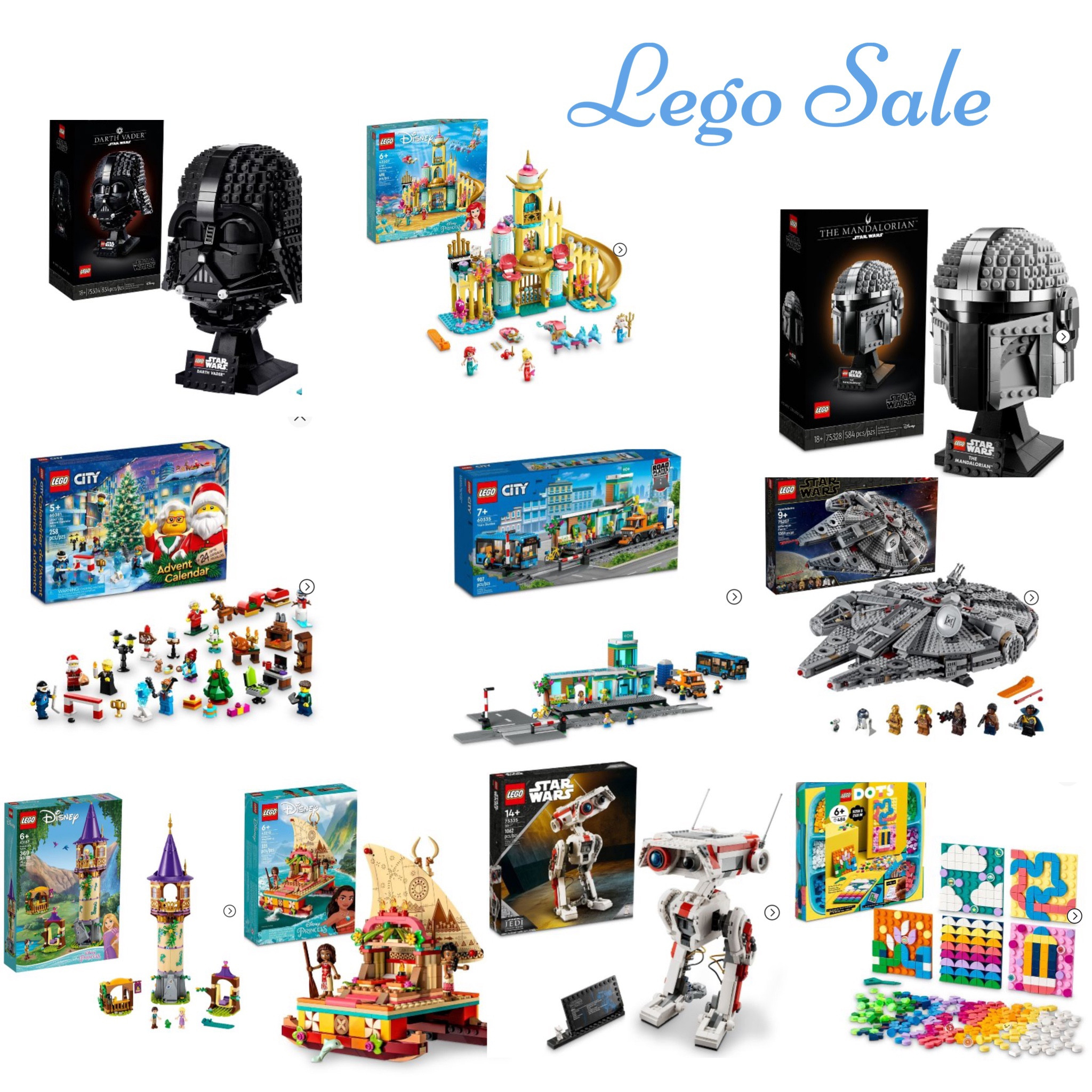 Lego sale today with many Star Wars/Disney sets as well as Lego advent calendars included! Get your holiday shopping started early! 

#LTKGiftGuide #LTKHoliday #LTKHolidaySale