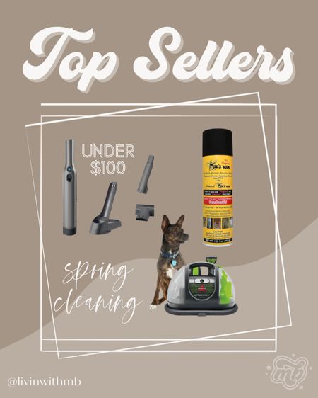 Everybody is in the mood for spring cleaning! The Bissell Little Green Pro, Shark Wandvac and Beeswax cleaner, were all top sellers this week!

#LTKSeasonal #LTKhome #LTKfamily