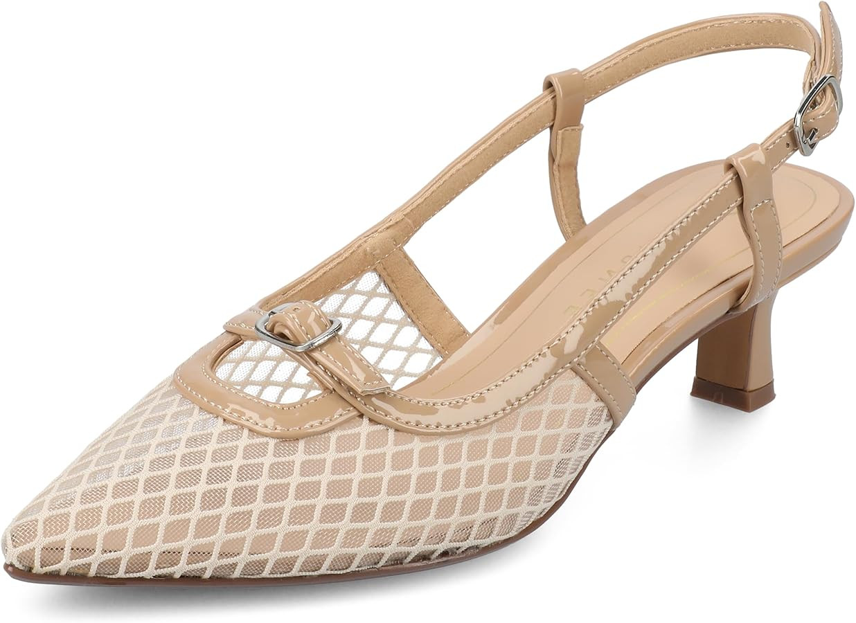 Journee Collection Women's Padma Pump | Amazon (US)