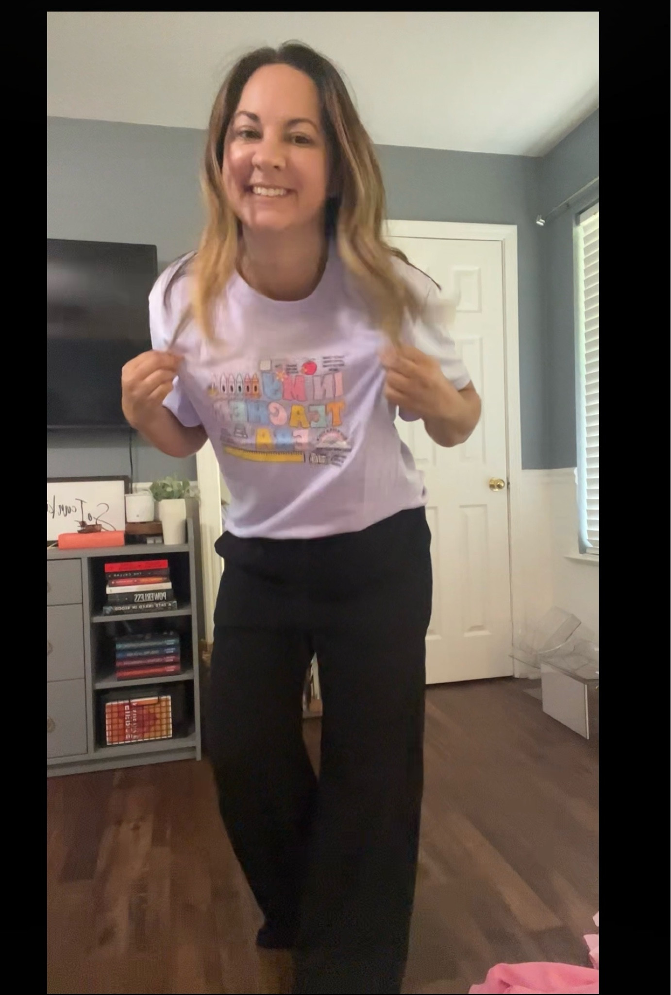 SHEIN teacher outfit 
5’4 Size 6/8 
Large in both 

#LTKWorkwear #LTKFindsUnder50