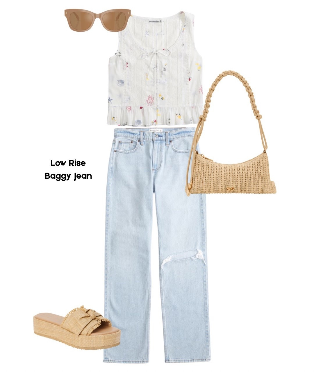 This outfit is so cute and perfect for spring! I am loving the holes in jeans trend that is coming back! 

#LTKootd #LTKSeasonal #LTKgrwm