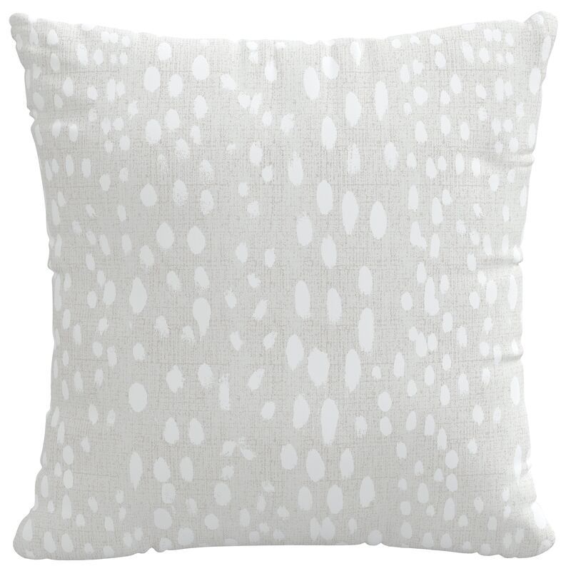 Linen Leopard Outdoor Pillow | One Kings Lane