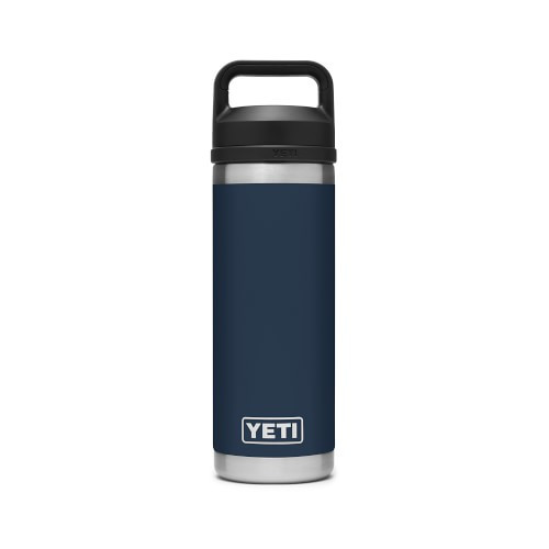 YETI Rambler Bottle with Chug Cap, 18-Oz., Navy | Williams-Sonoma