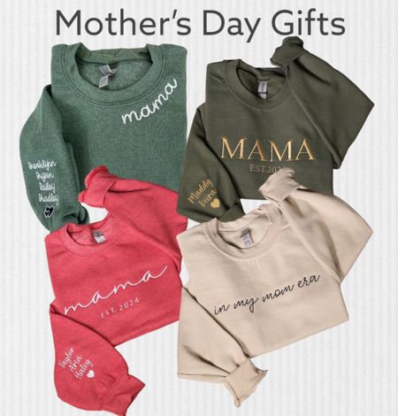 Mother’s Day gifts from Etsy, Personalized Mama Embroidered Sweatshirts, 



Custom Mom Embroidery Hoodie, New Mom Outfit, Pregnancy Reveal Clothing, Happy Mother's Day Gifts, Etsy gifts, Custom Mama Embroidered Sweatshirt

#LTKGiftGuide #LTKSeasonal #LTKfindsunder50
