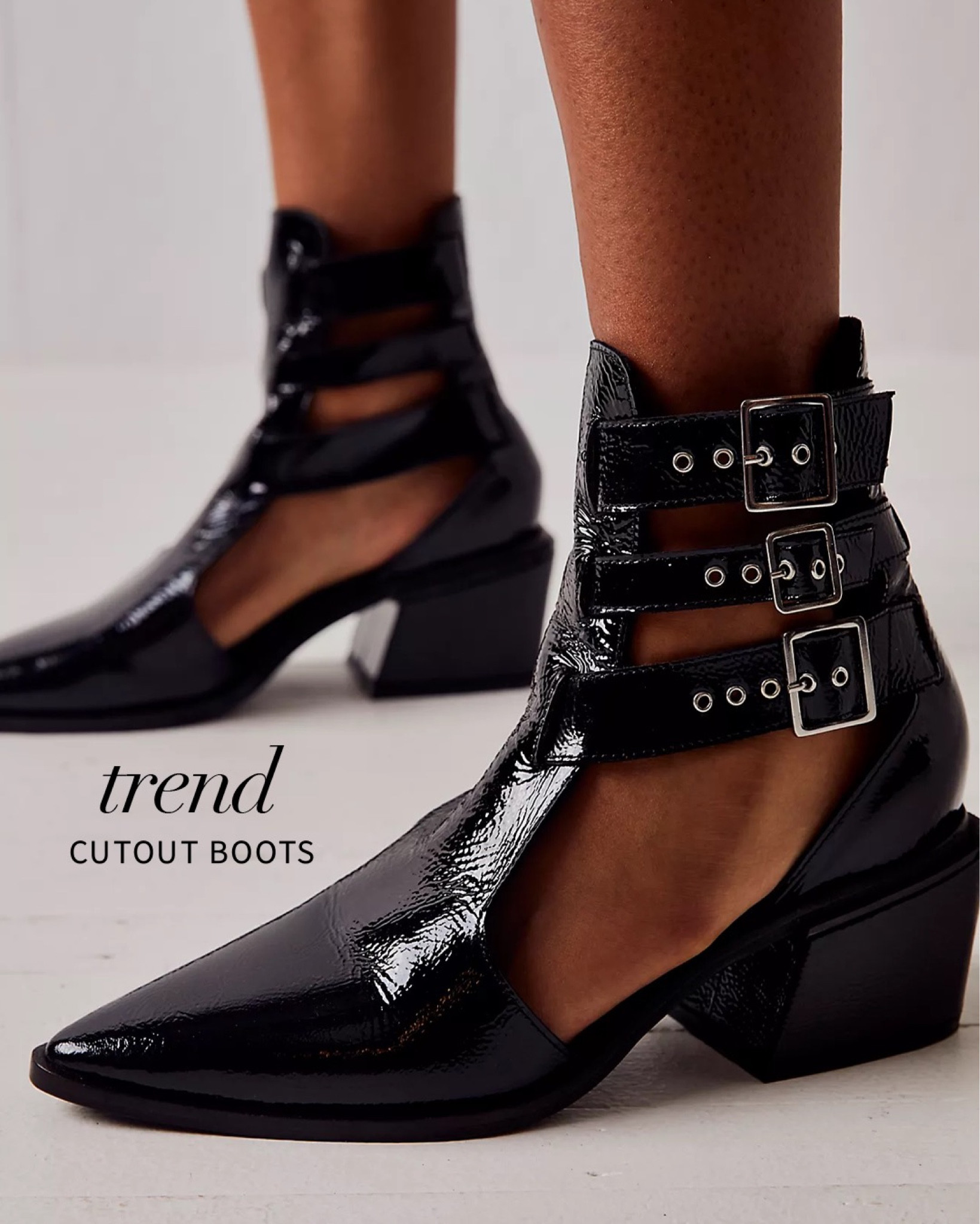 Winter trends: cutout boots 🖤✂️

Winter boots, black boots, cool boots, edgy boots, boots with edge 

#LTKSeasonal #LTKshoecrush #LTKstyletip