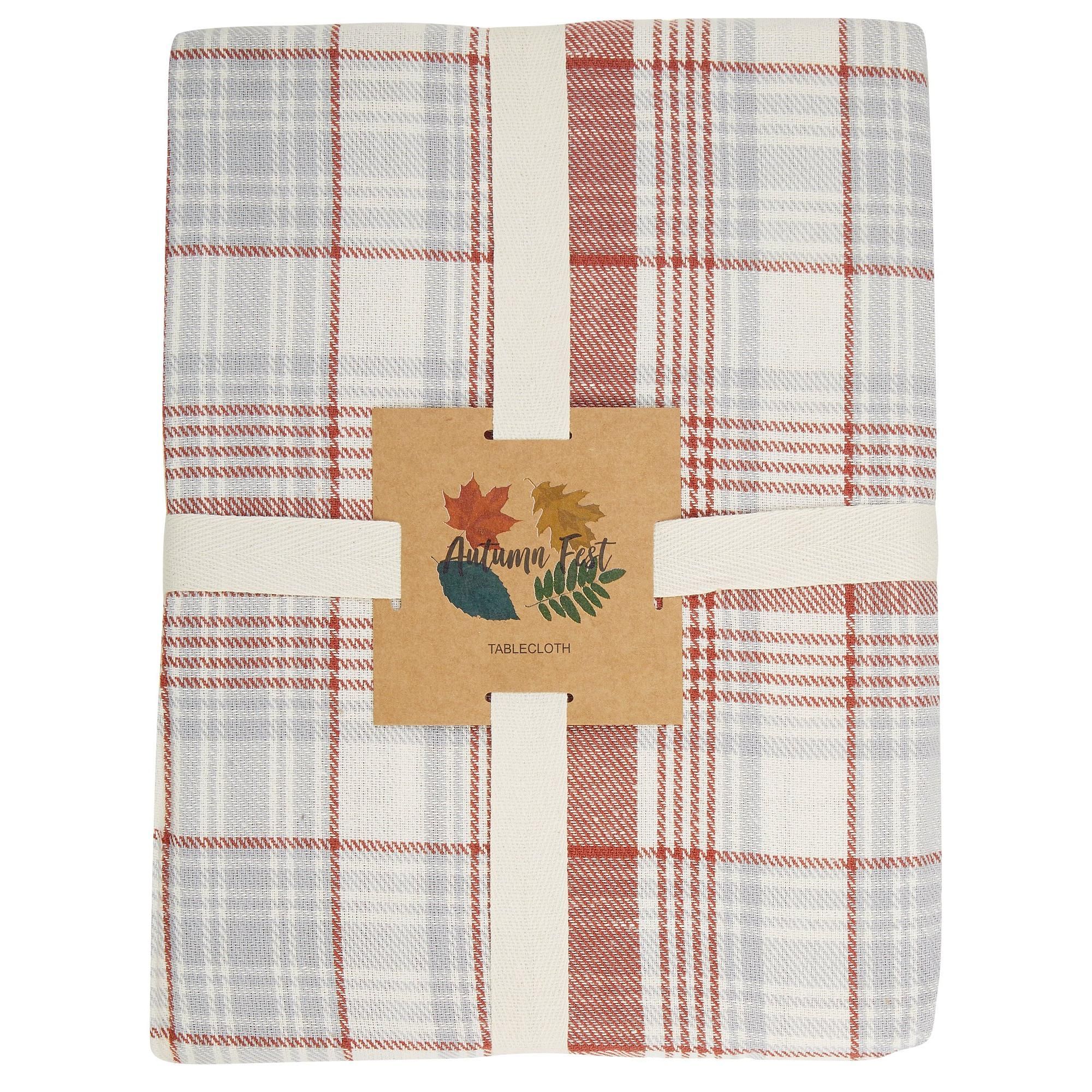 52x70 Plaid Tablecloth - Multi-Multi-4159449492891   | Burkes Outlet | bealls