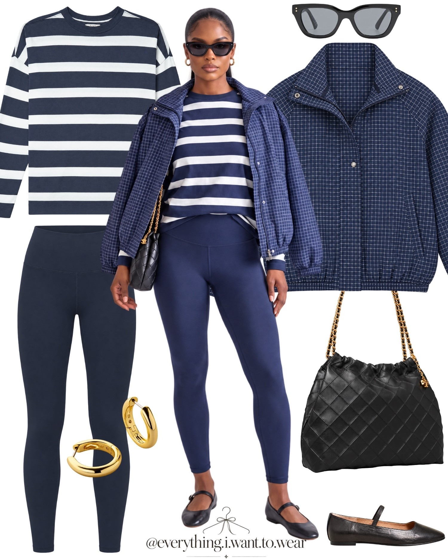 Add a bomber and Mary Jane flats to elevate your favorite leggings and tee.

#LTKgrwm #LTKootd