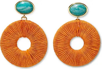 Lizzie Fortunato Ria Formosa Amazonite Drop Earrings | Nordstrom | Nordstrom