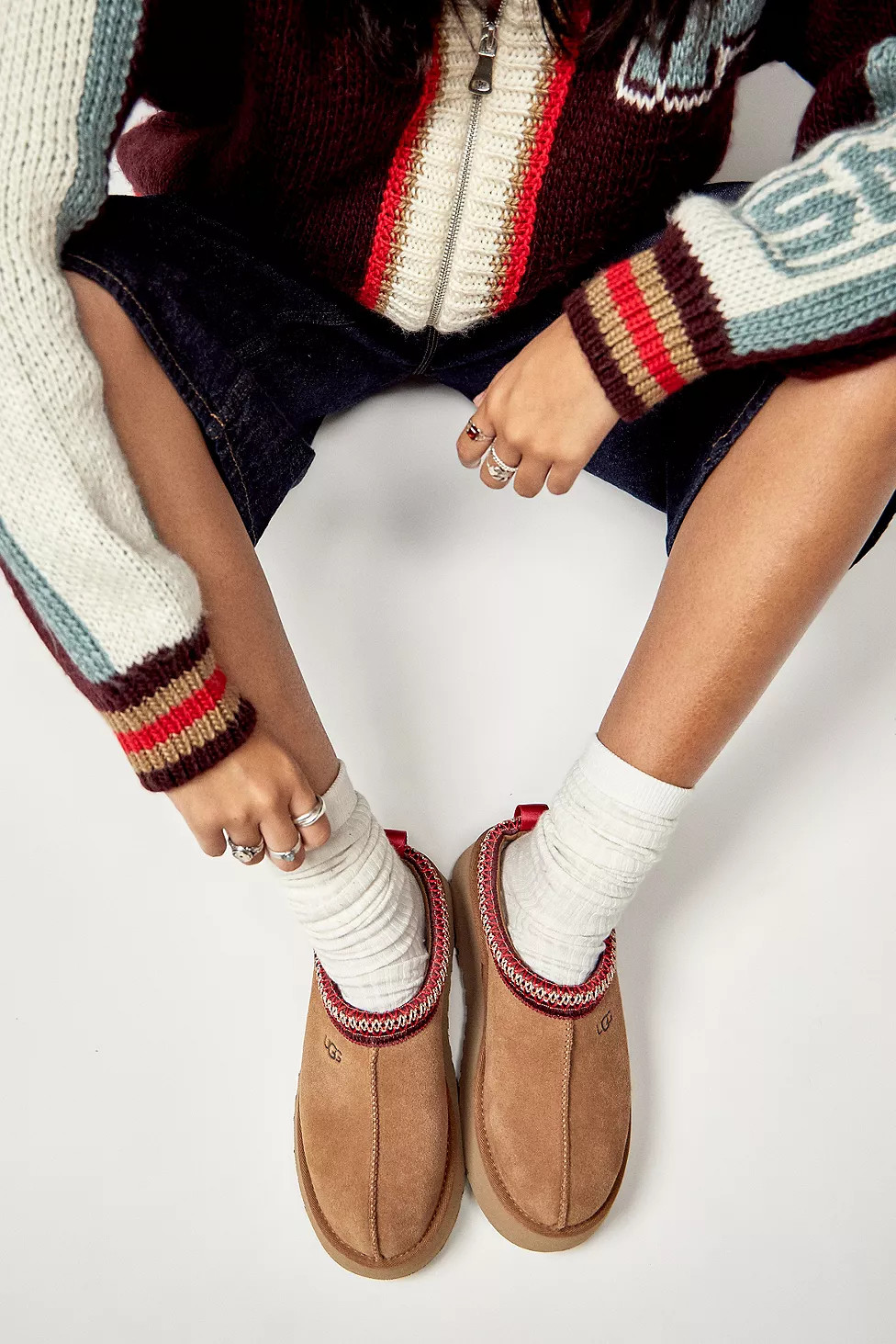 UGG Chestnut Tazz Slippers | Urban Outfitters UK