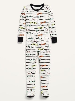 Unisex Matching Halloween Footed One-Piece Pajamas for Toddler &#x26; Baby | Old Navy (CA)
