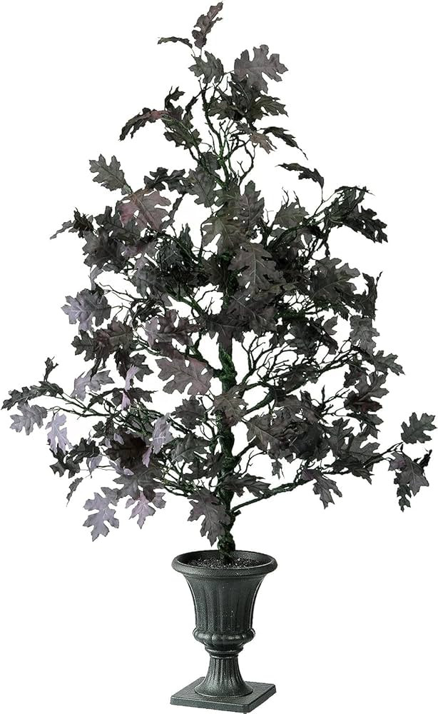 48" Potted Halloween Oak Tree | Amazon (US)